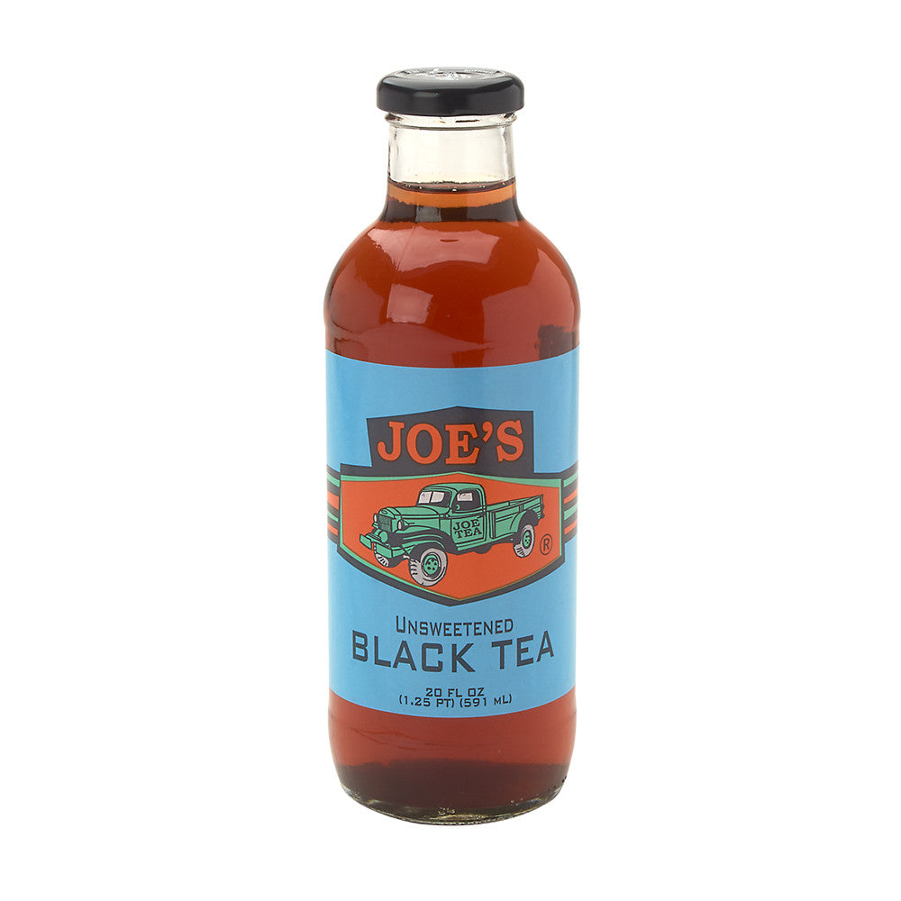 Joe Tea Unsweetened Black Tea 20 Oz Bottle