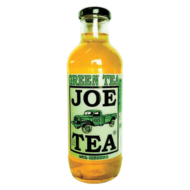 Joe Tea Ginseng Green Tea 20 Oz Bottle Boxncase