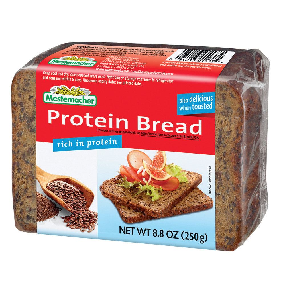 Wholesale Mestemacher Protein Bread 8.8 Oz- Bulk