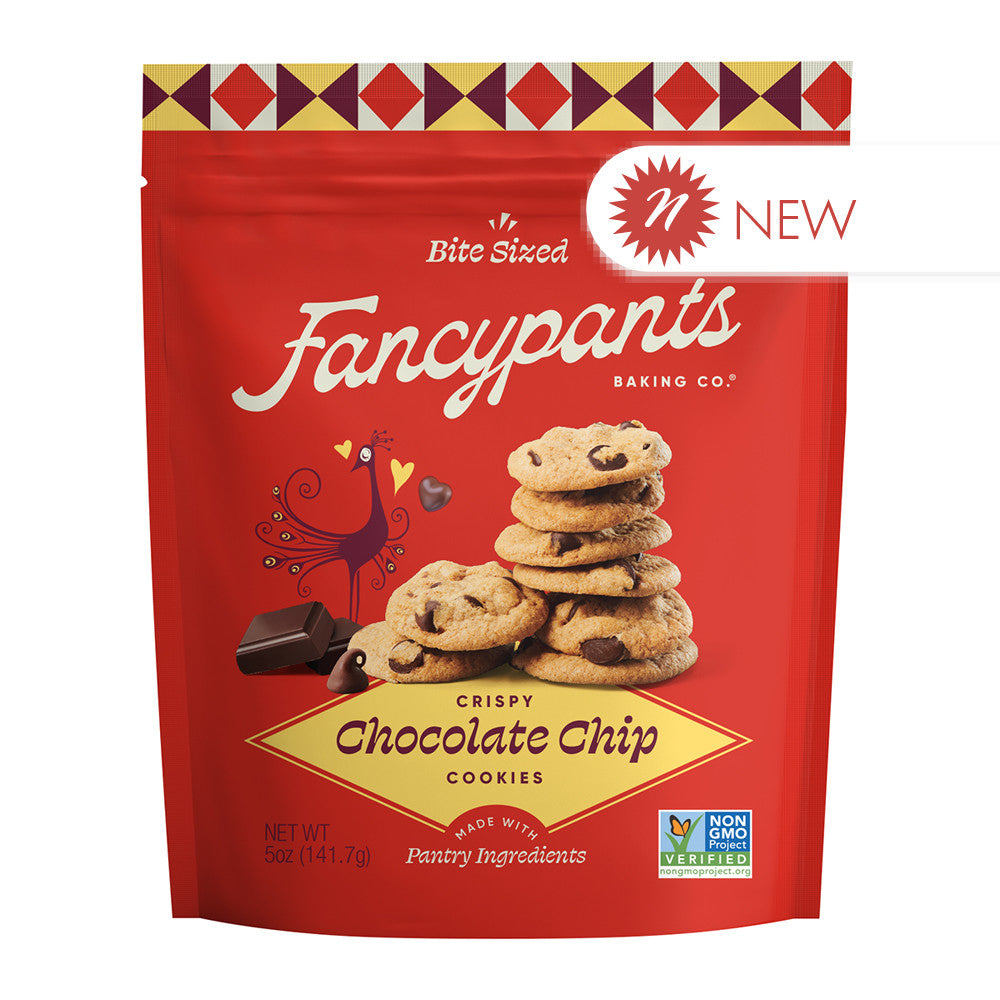 Wholesale Fancypants Chocolate Chip Cookies 5 Oz Pouch- Bulk
