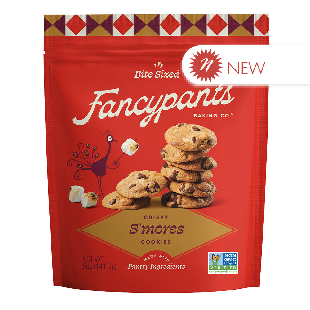 Wholesale Fancypants S’Mores Cookies 5 Oz Pouch- Bulk