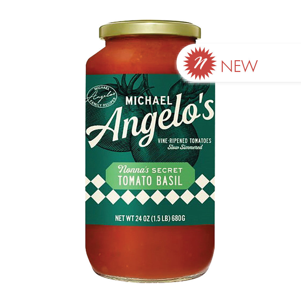 Wholesale Michael Angelo'S Secret Tomato Basil Sauce 24 Oz Jar Bulk