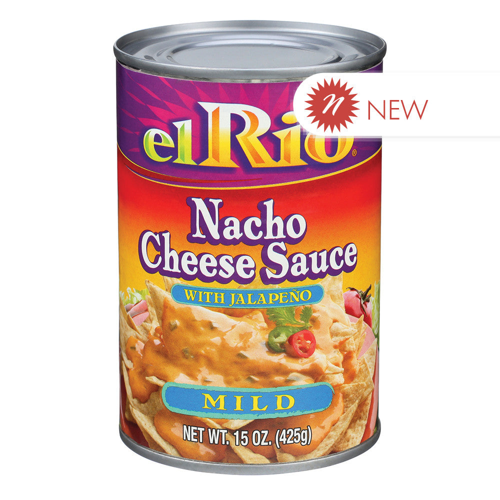 Wholesale El Rio Nacho Cheese Sauce Mild 15 Oz Can-12ct Case Bulk