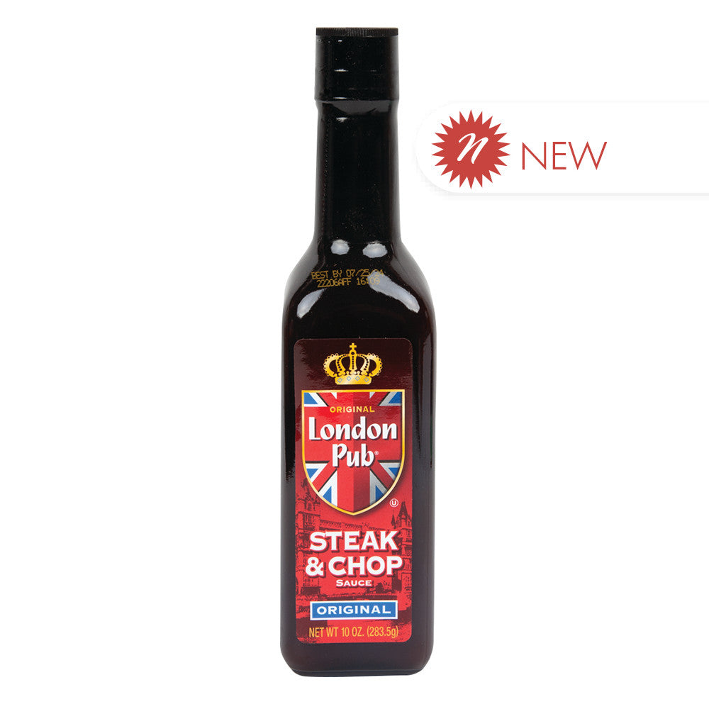 Wholesale London Pub Steak & Chop Sauce 10 Oz Bottle-12ct Case Bulk