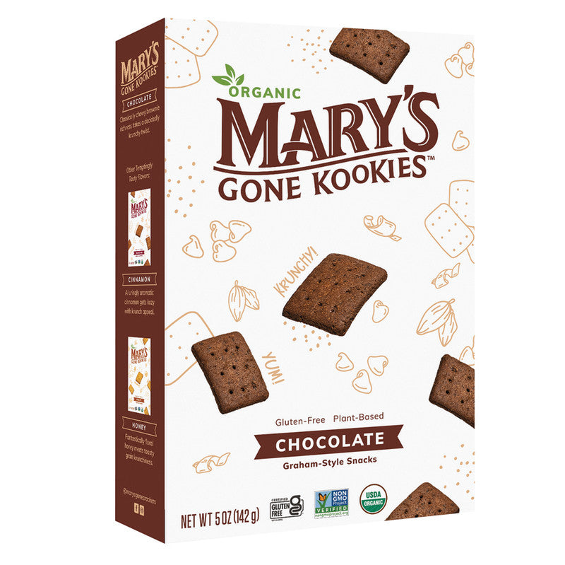 Wholesale Mary'S Gone Kookies Chocolate Grahams 5 Oz Box - 6ct Case Bulk