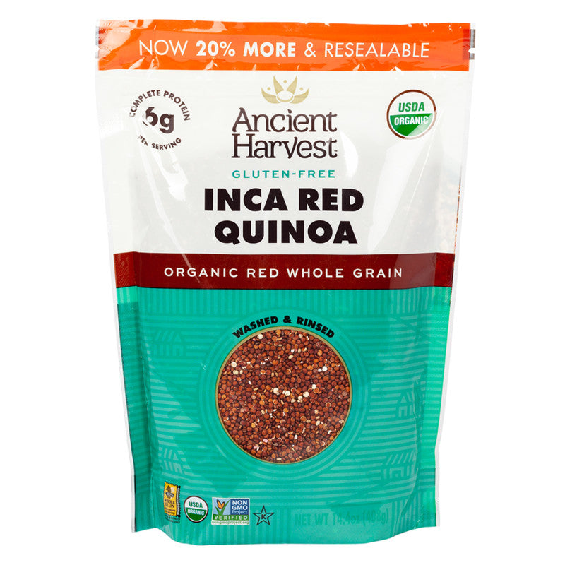 Wholesale Ancient Harvest Gluten Free Inca Red Quinoa 14.4 Oz Box - 12ct Case Bulk