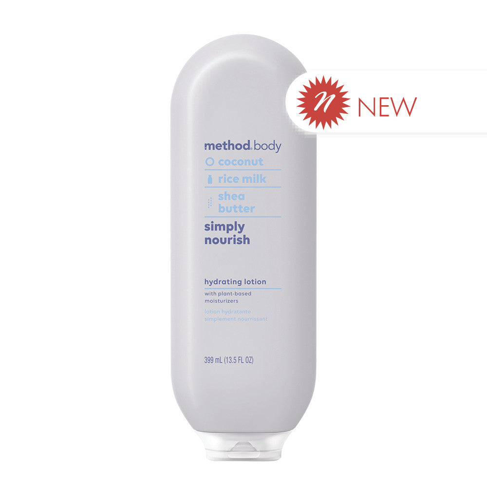 Wholesale Method Simply Nourish Lotion 13.5 Oz Bottle-6ct Case Bulk