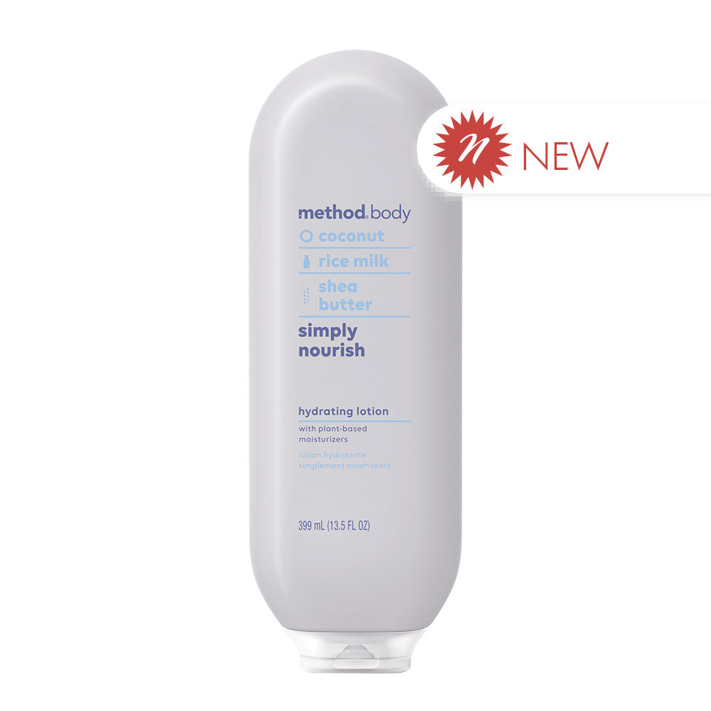 Wholesale Method Simply Nourish Lotion 13.5 Oz Bottle- Bulk