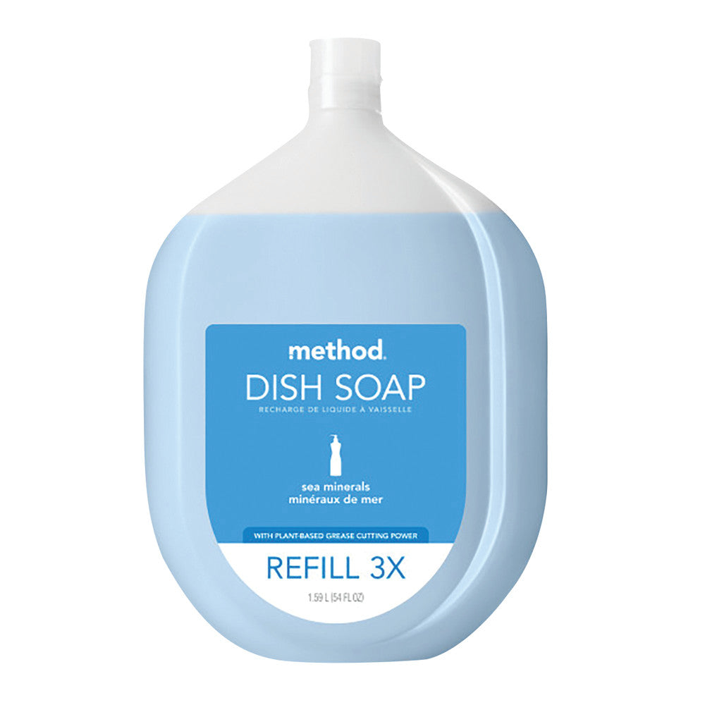 Wholesale Method Sea Minerals Dish Soap Refills 54 Oz Jug- Bulk