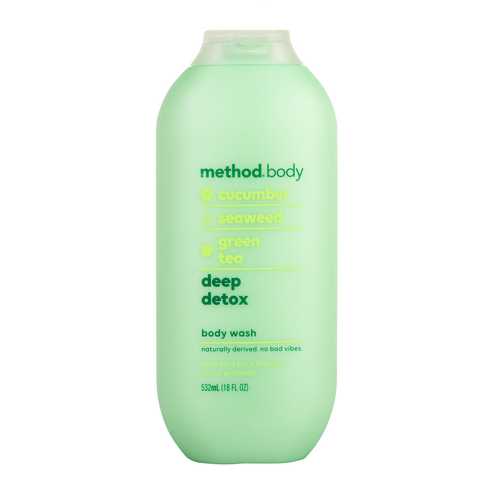 Wholesale Method Deep Detox Body Wash 18 Oz Bottle- Bulk