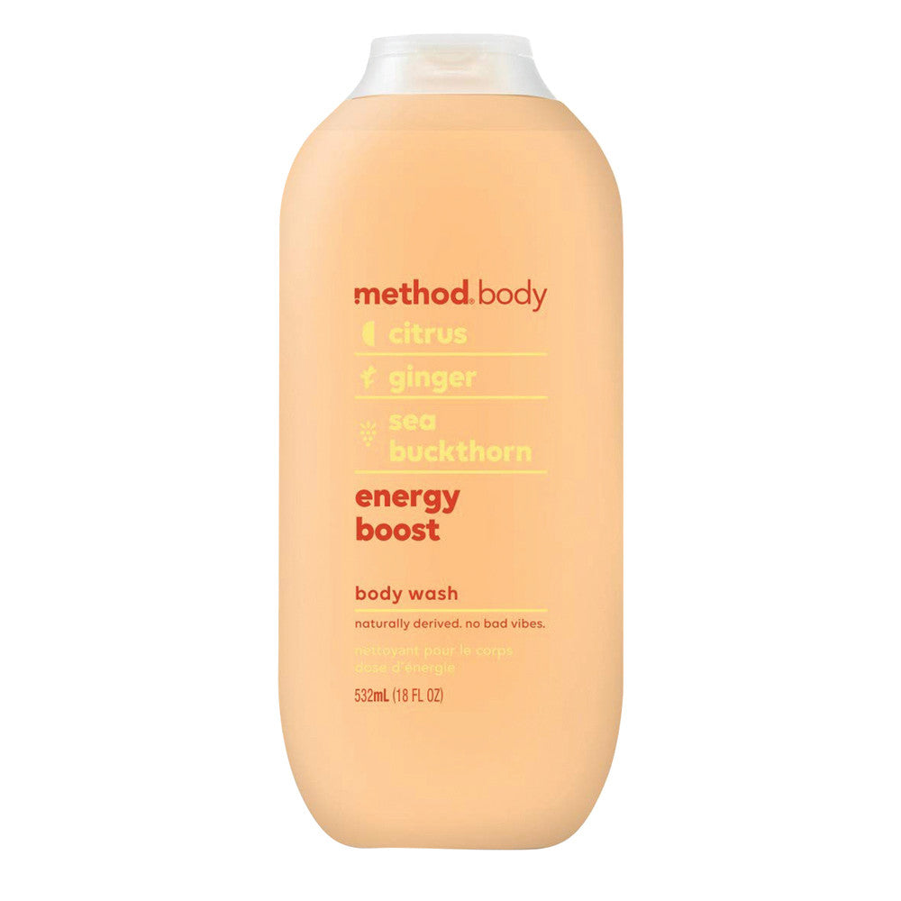 Wholesale Method Body Energy Boost Body Wash 18 Oz Bulk