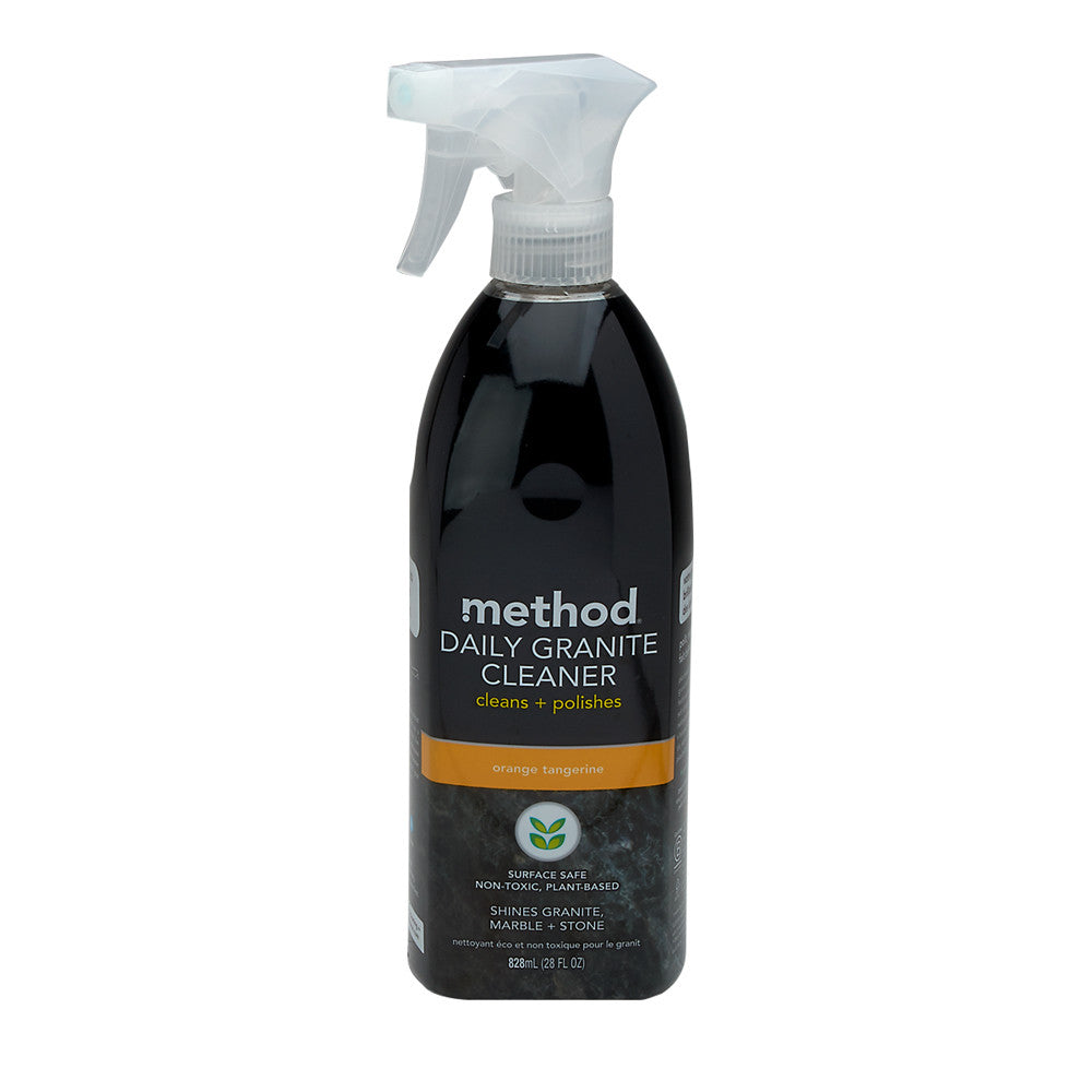 Wholesale Method Orange Tangerine Granite Cleaner Spray 28 Oz Spray- Bulk