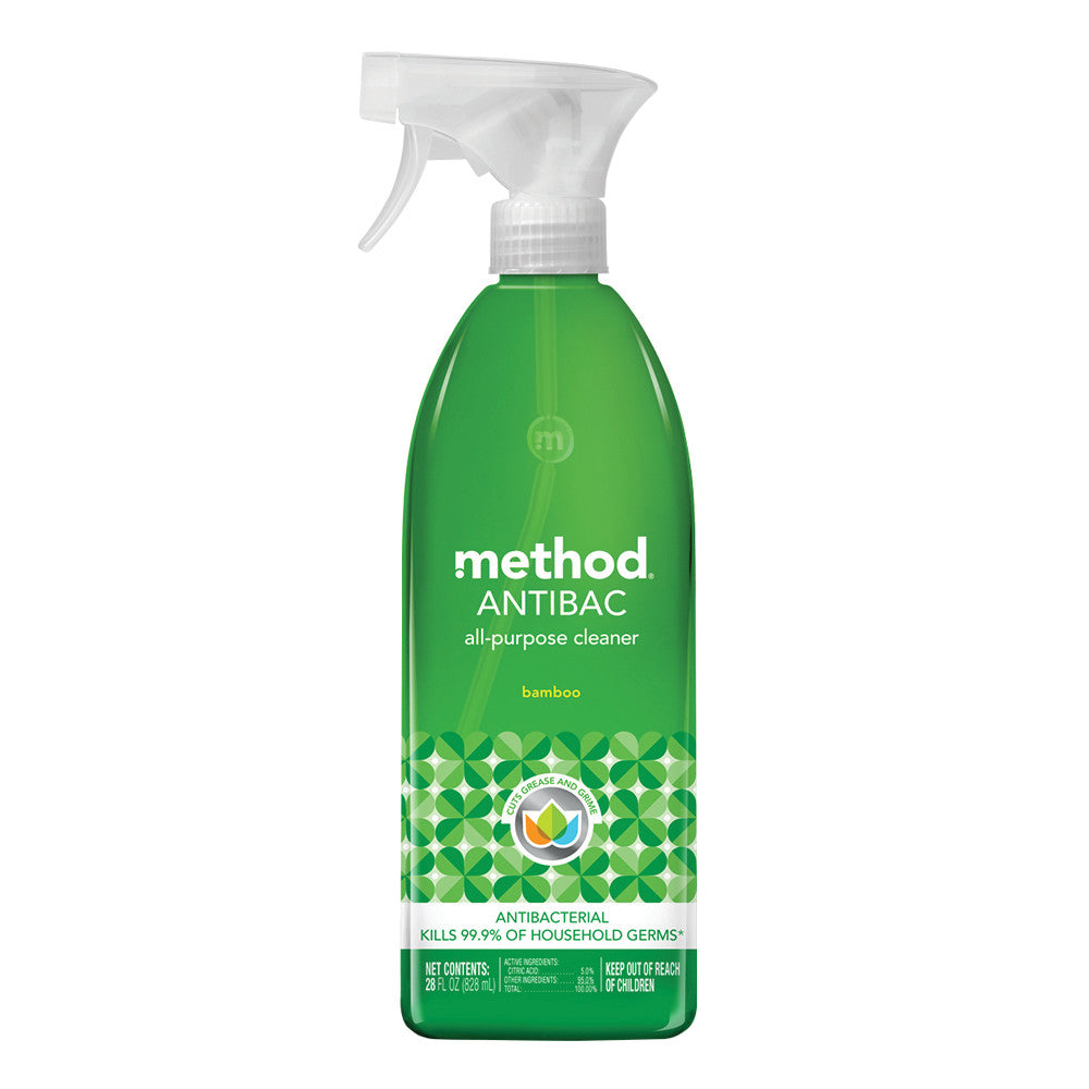 Method Bamboo Antibacterial All Purpose Cleaner 28 Oz Spray