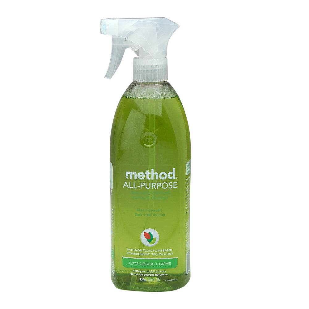 Method Lime & Sea Salt All Purpose Cleaner 28 Oz Spray Bottle