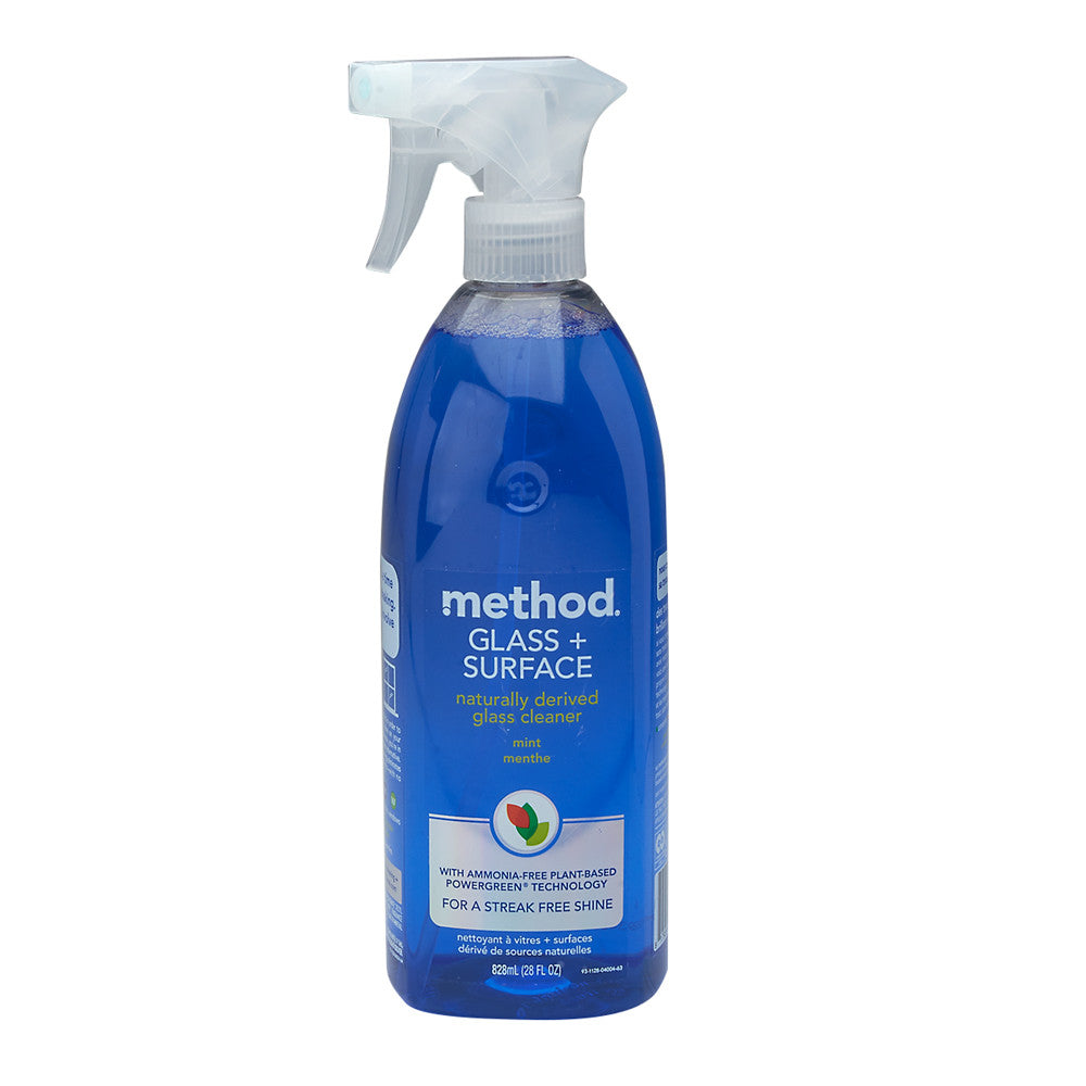 Method Mint Glass Surface Cleaner Spray 28 Oz Spray – BoxNCase