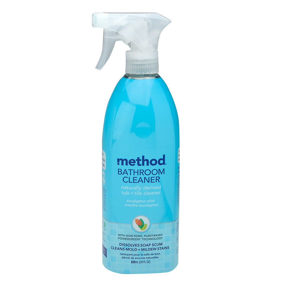 Method Eucalyptus Mint Tub & Tile Bathroom Cleaner 28 Oz Spray Bottle