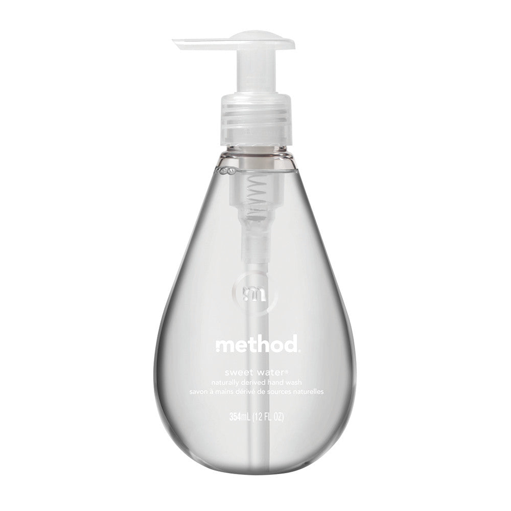 Wholesale Method Sweet Water Hand Wash Gel 12 Oz Pump Bottle- Bulk
