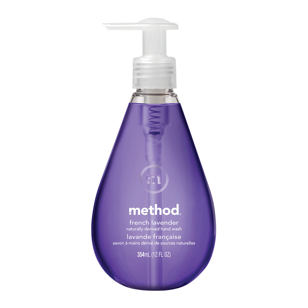 Wholesale Method French Lavender Hand Wash Gel 12 Oz Pump Bottle- Bulk