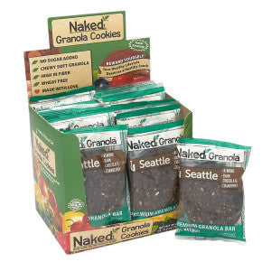 Wholesale Naked Granola Taste Of Seattle Granola Cookie 2.5 Oz 12ct Box- Bulk