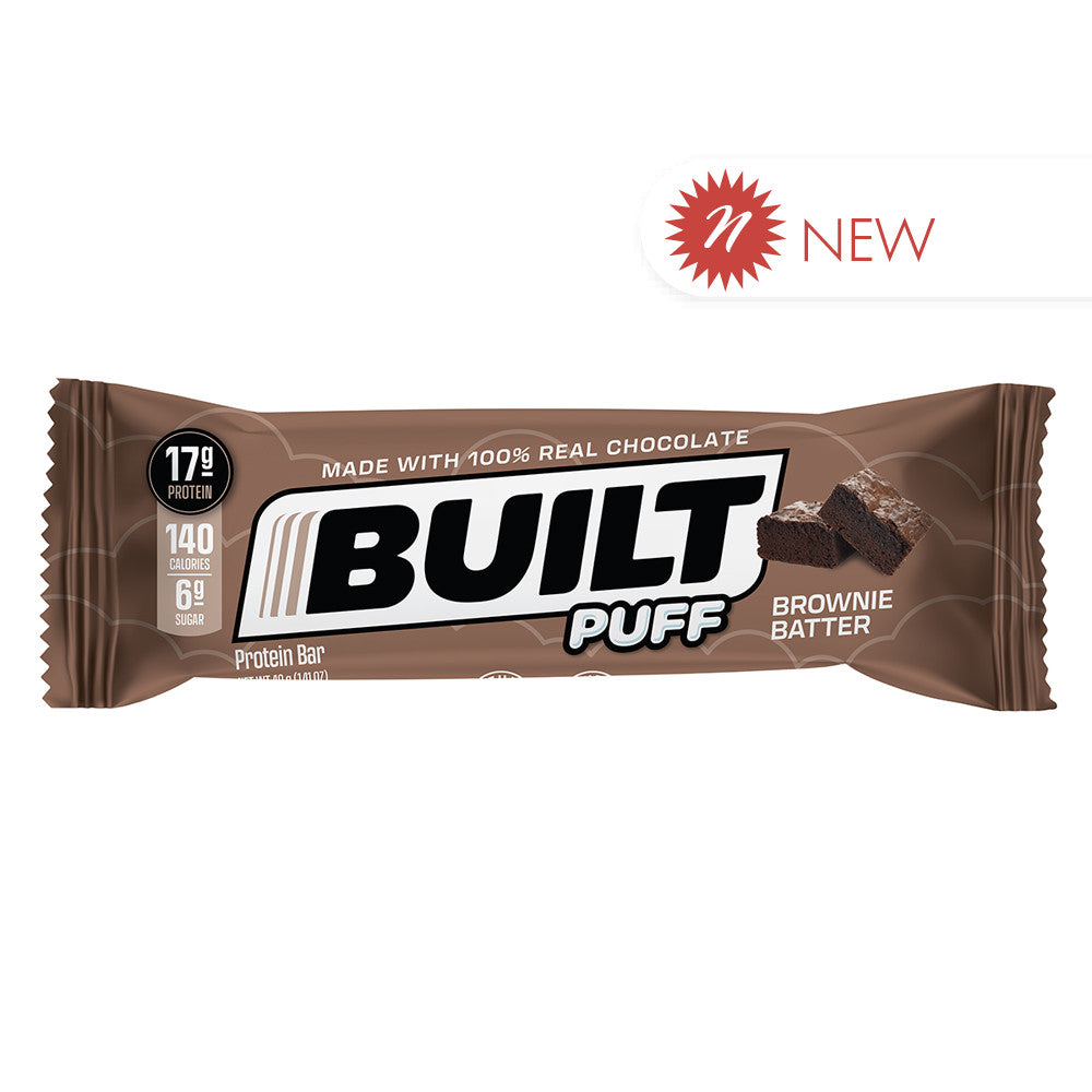 Built - Puff Protein Bar - Brownie Batter - 1.41Oz