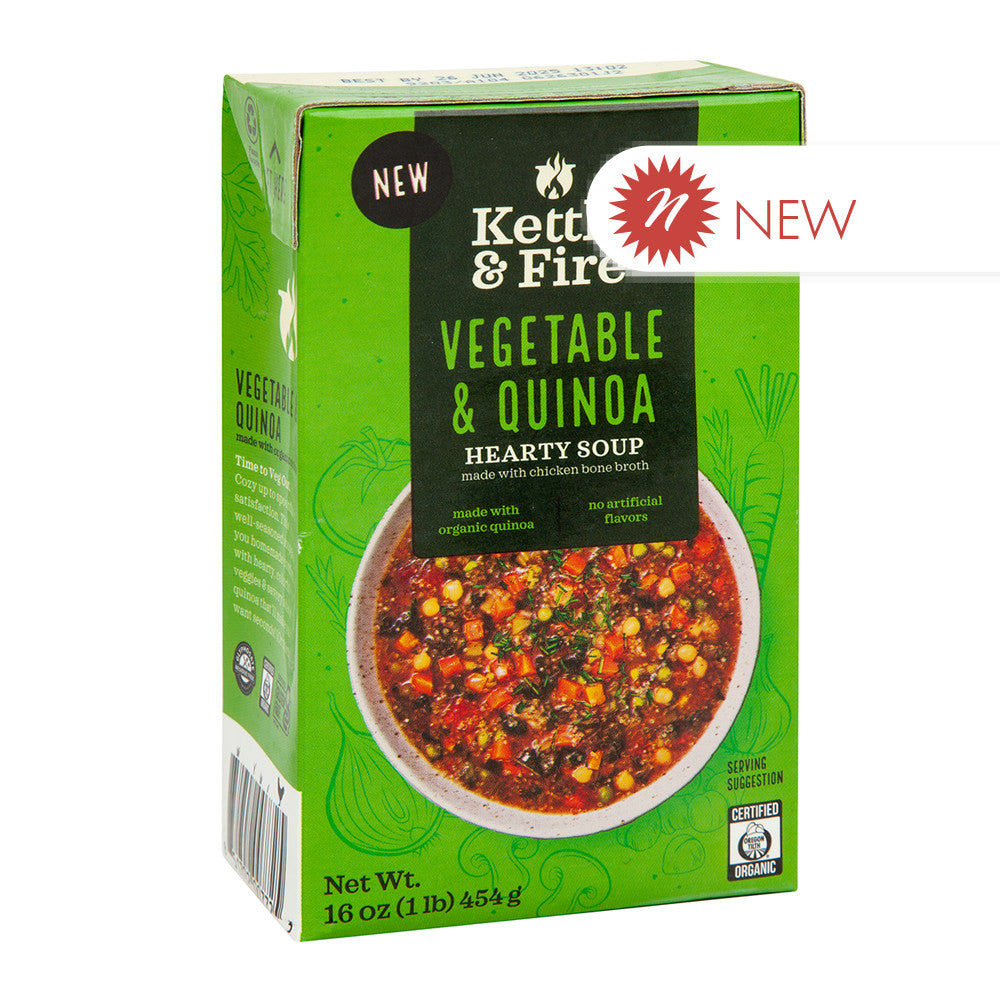 Kettle & Fire - Vegetable & Quinoa Soup - 16Oz