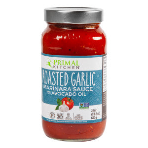 Wholesale Primal Kitchen Roasted Garlic Marinara Sauce 24 Oz Jar 6ct Case Bulk