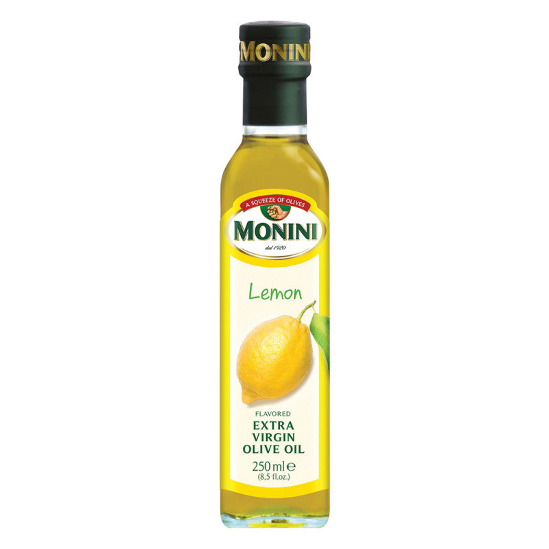 Wholesale Monini Lemon Flavored Extra Virgin Olive Oil 250 Ml Bottle - 6ct Case Bulk