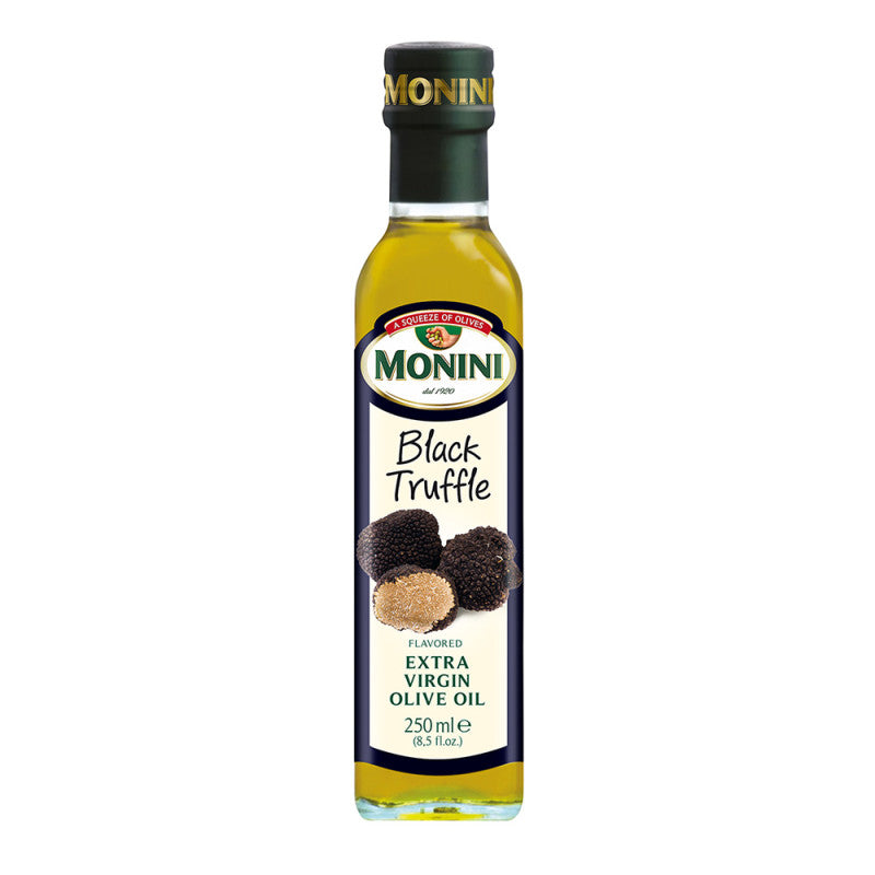 Wholesale Monini Black Truffle Extra Virgin Olive Oil 8.5 Oz Bottle - 6ct Case Bulk