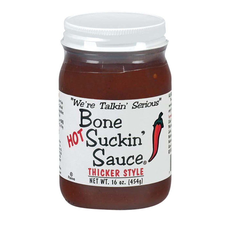 Wholesale Bone Suckin' Thicker Style Hot Sauce - 12ct Case Bulk