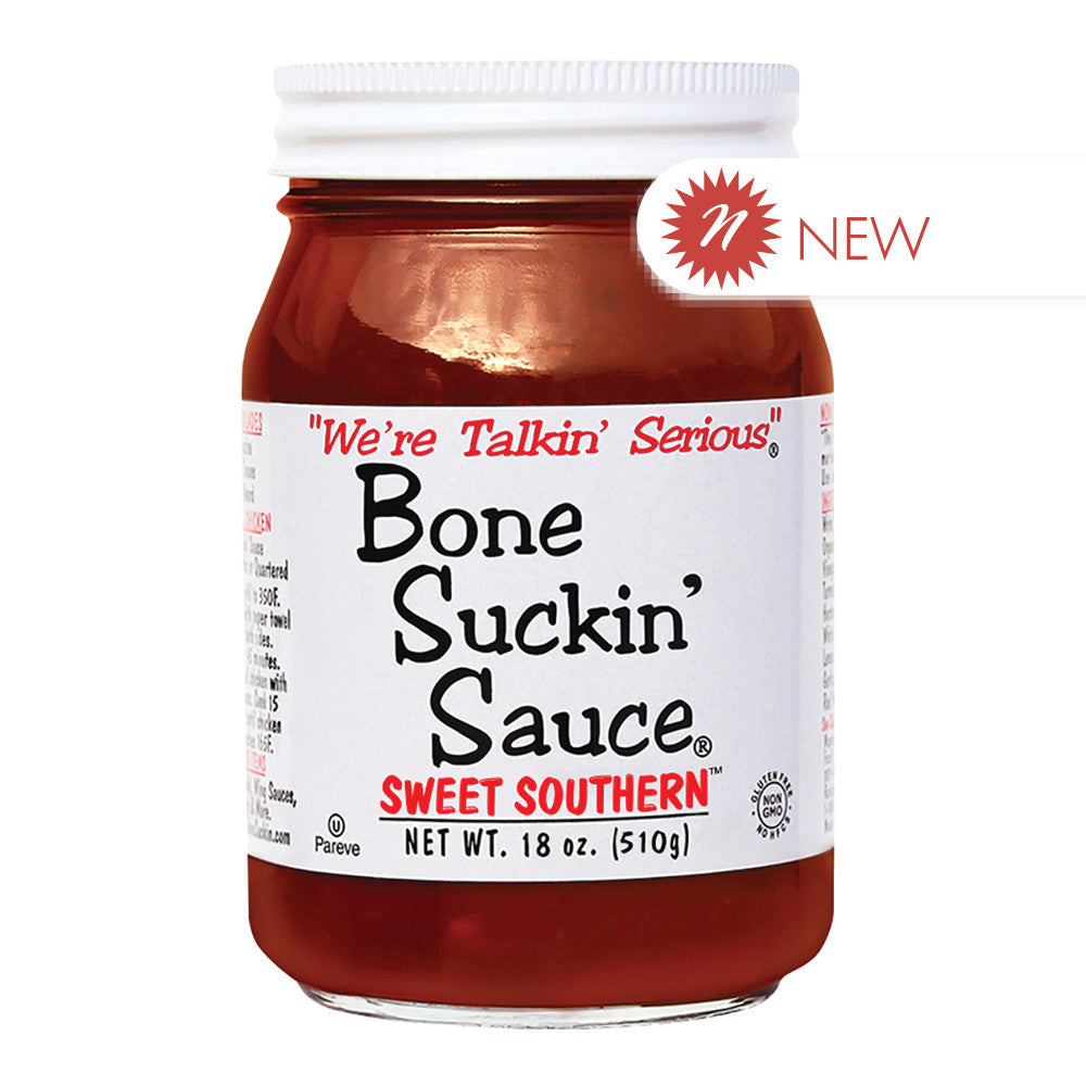 Wholesale Bone Suckin' Sweet Southern Sauce 18 Oz Jar Bulk