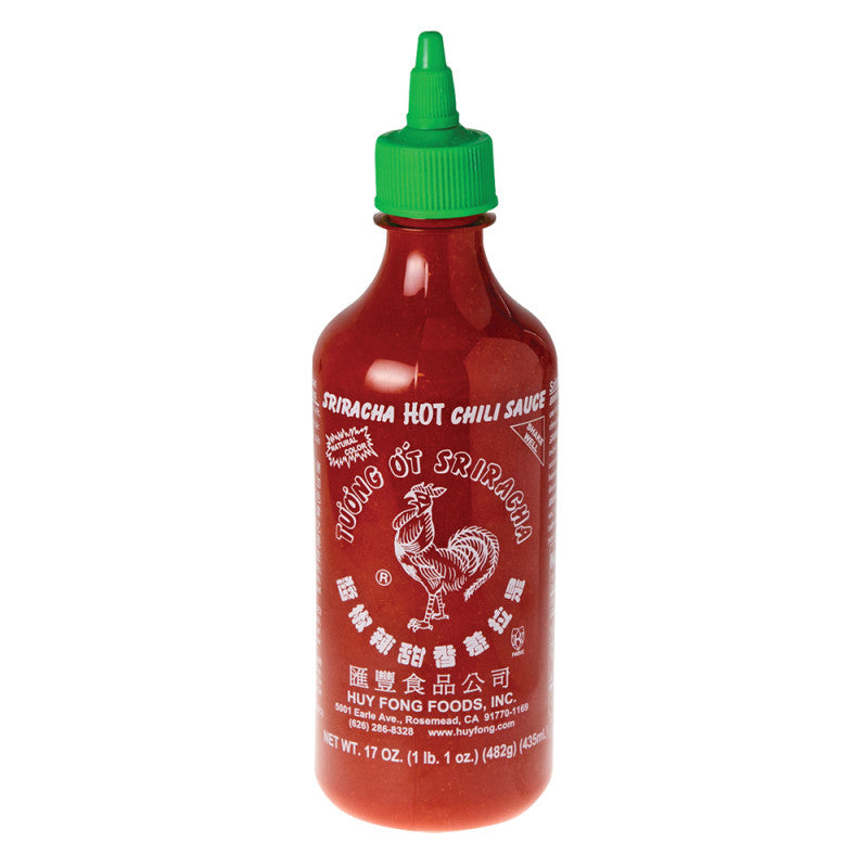 Wholesale Huy Fong Sriracha Sauce 17 Oz Squeeze Bottle - 12ct Case Bulk