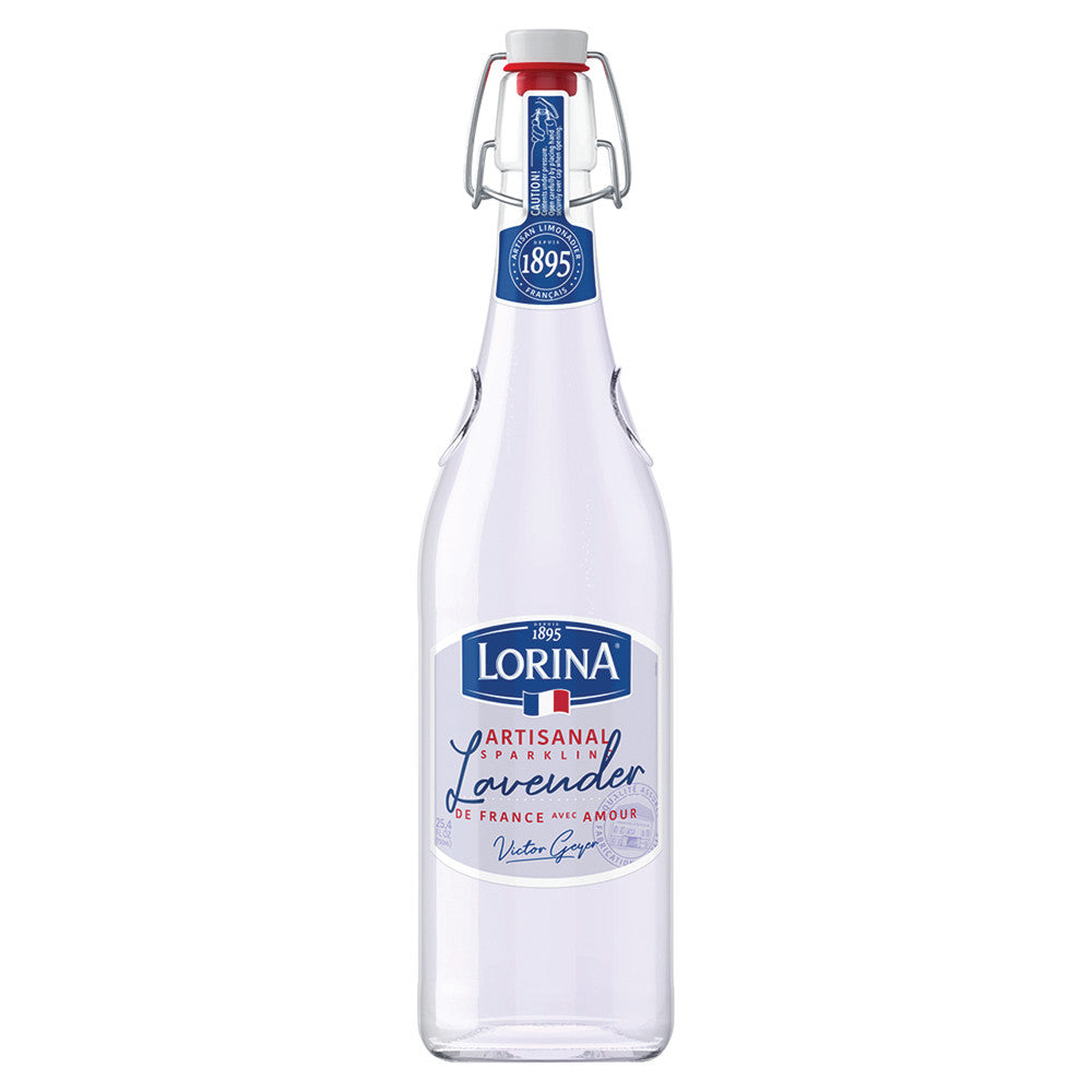 Lorina Lavender Naturally Flavored Sparkling Soda 25.4 Oz Bottle