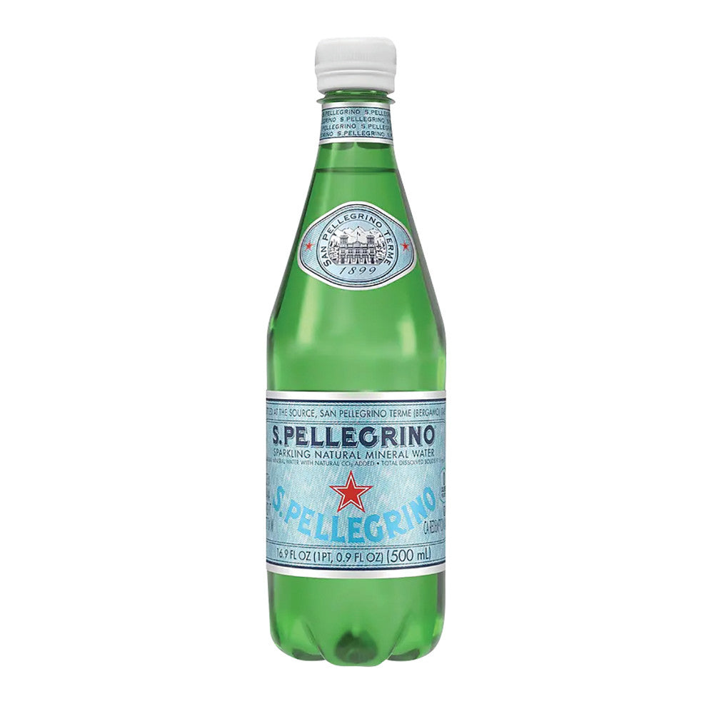 San Pellegrino Sparkling Water 16.9 Oz Bottle