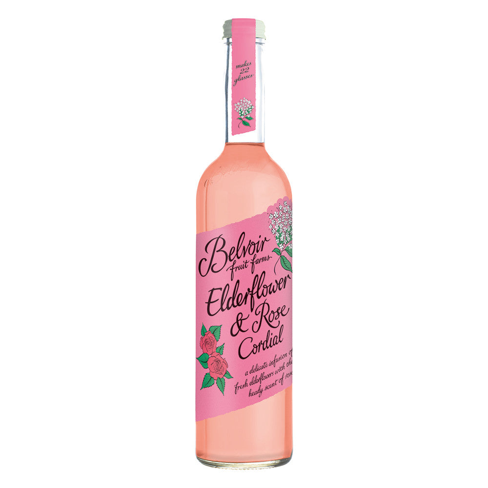 Belvoir Elderflower And Rose Cordial 16.9 Oz Bottle
