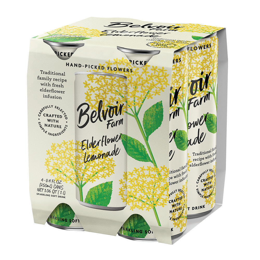 Wholesale Belvoir Farm Elderflower Lemonade 8.4 Oz 4-Pack Bulk