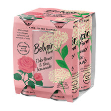 Wholesale Belvoir Farm Elderflower And Rose Lemonade 8.4 Oz 4-Pack- Bulk