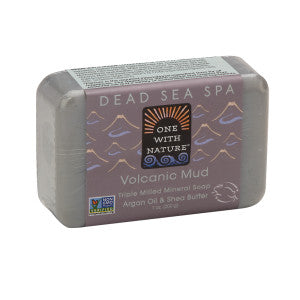 Wholesale One With Nature Volcanic Mud Soap 7 Oz Bar 1ct Each Bulk