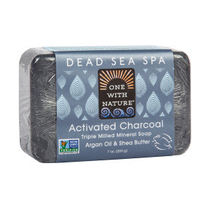 Wholesale One With Nature Activated Charcoal Soap 7 Oz Bar 1ct Each Bulk