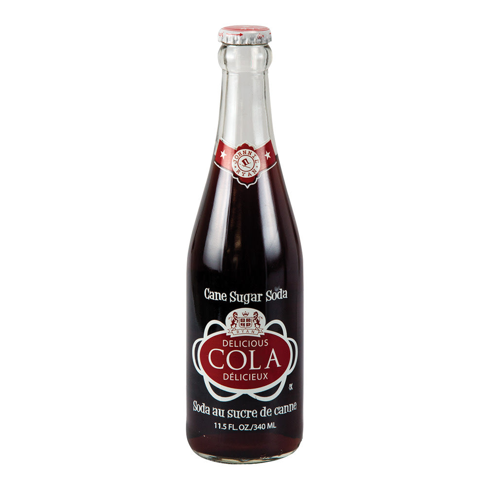 Wholesale Johnnie Ryan Cola Soda 4 Pk 11.5 Oz Bottle- Bulk