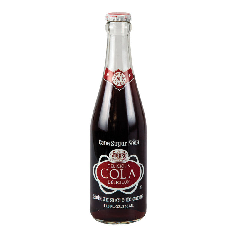 Wholesale Johnnie Ryan Cola Soda 4 Pk 11.5 Oz Bottle Bulk
