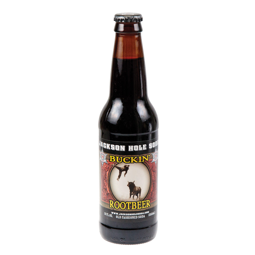Wholesale Jackson Hole Buckin' Root Beer 12 Oz Bottle- Bulk