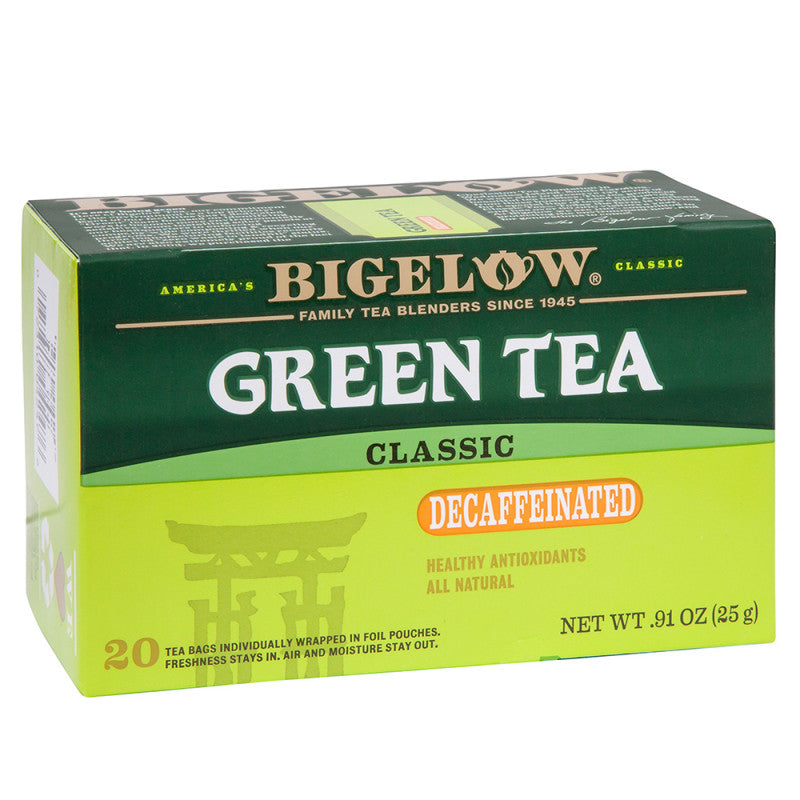 Wholesale Bigelow Decaf Green Tea 20 Ct Box - 6ct Case Bulk