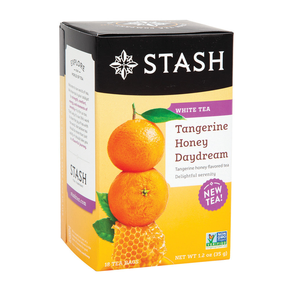 Wholesale Stash Tangerine Honey Daydream Tea 18 Count Box- Bulk
