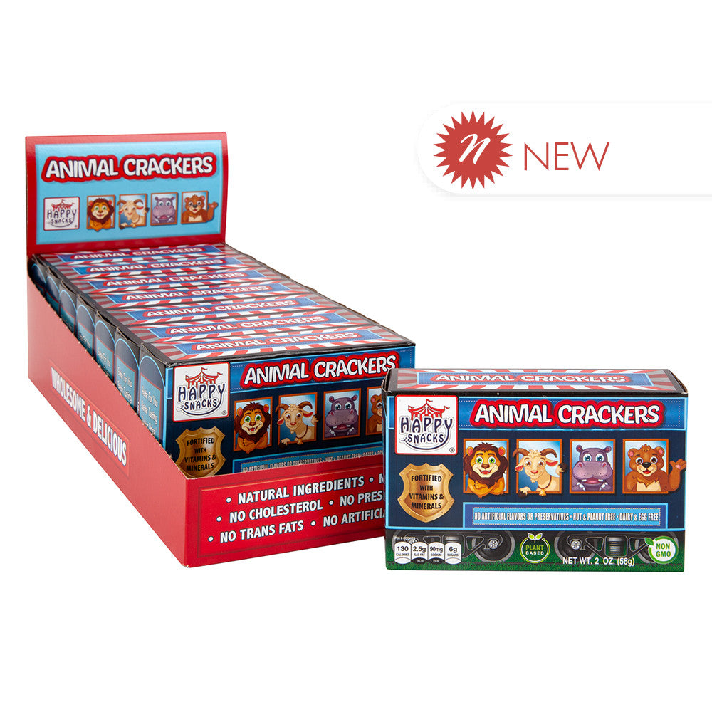 Happy Snacks - Animal Crackers Box 2Oz