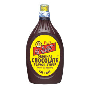 Wholesale Fox'S U-Bet Chocolate Flavor Syrup 22 Oz Squeeze Bottle - 12ct Case Bulk
