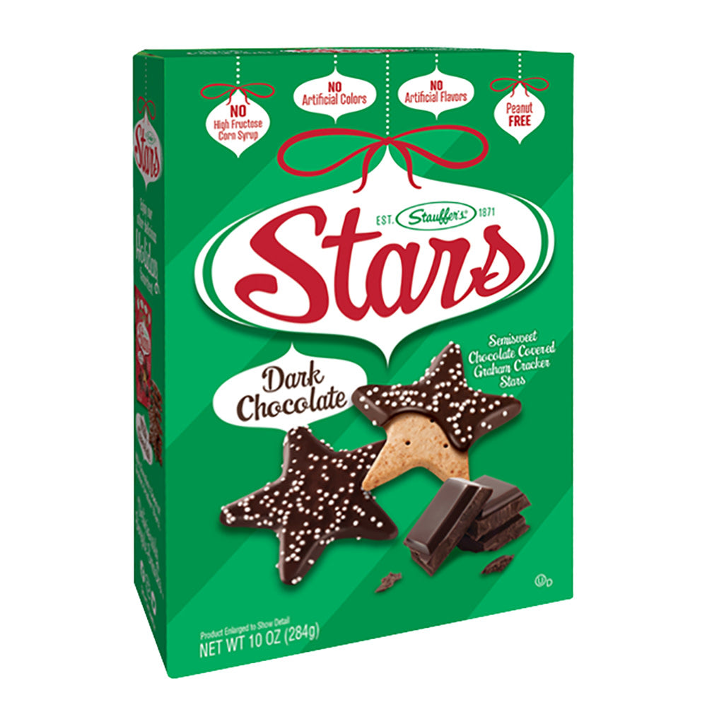 Wholesale Stauffer’S Stars Dark Chocolate 10 Oz Bag Bulk