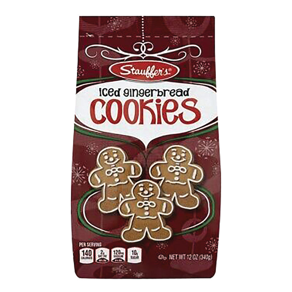 Wholesale Stauffer'S - Iced Gingerbrd Cookies - 12Oz Bulk