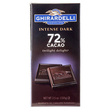 Wholesale Ghirardelli Intense 72% Dark Chocolate Twilight Delight 3.5 Oz Bar- Bulk