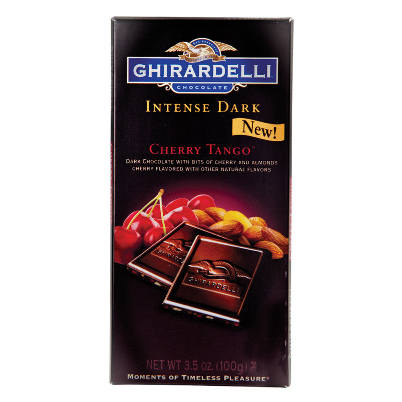 Wholesale Ghirardelli Intense Dark Chocolate Cherry Tango 3.5 Oz Bar Bulk