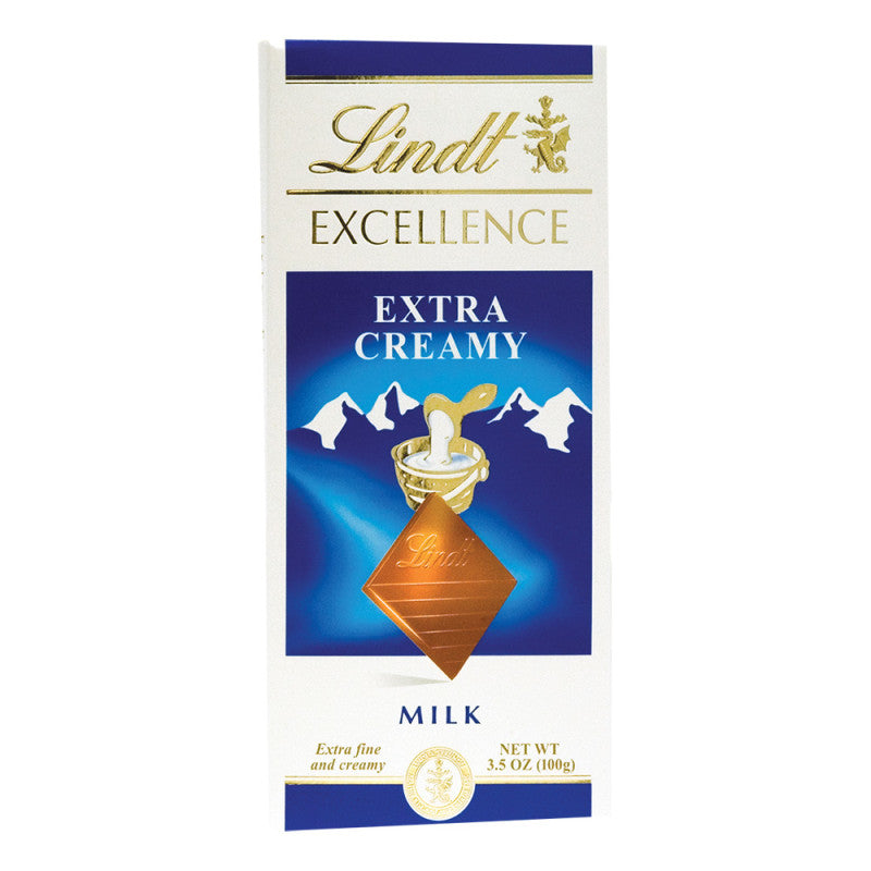 Wholesale Lindt Excellence Extra Creamy Milk Chocolate 3.5 Oz Bar Bulk